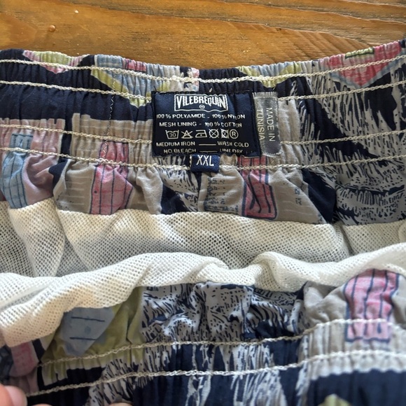 VILEBREQUIN Moorea BEACH CABANA PRINT BOARD Shorts XXL 2XL - Picture 3 of 4